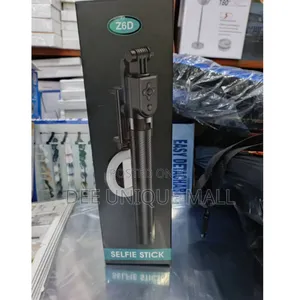 Selfie Stick Z6d With Double Ring Light Ring
