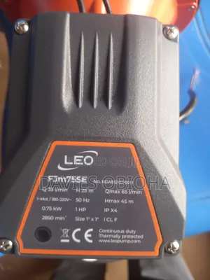 1hp Leo Complete Booster Set Pump