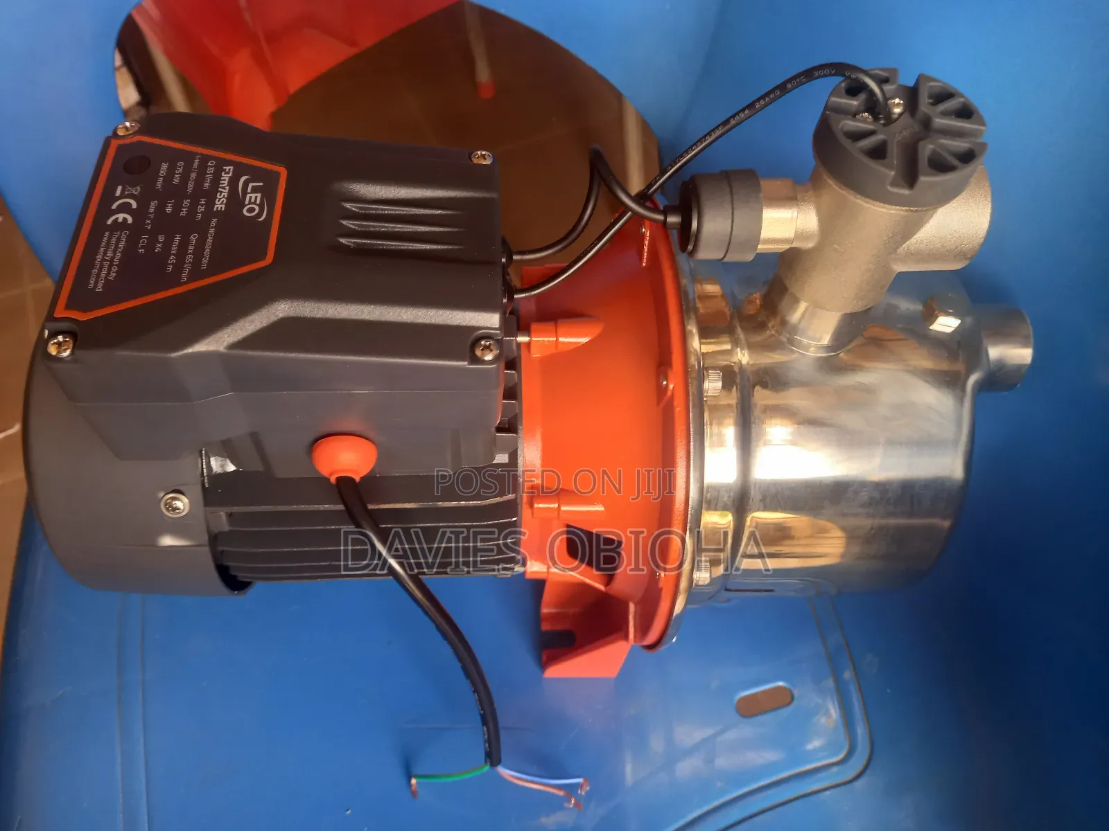 1hp Leo Complete Booster Set Pump