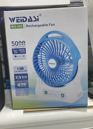 Desktop Rechargeable Fan (Wd-202)