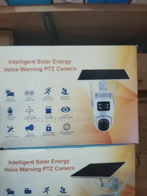Intelligent Solar Energy Voice Warning PTZ Camera