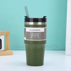 20 Oz Cup With Straw (304)