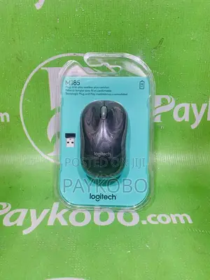 Logitech M185 Wireless Mouse, 2.4ghz With Usb Mini Receiver