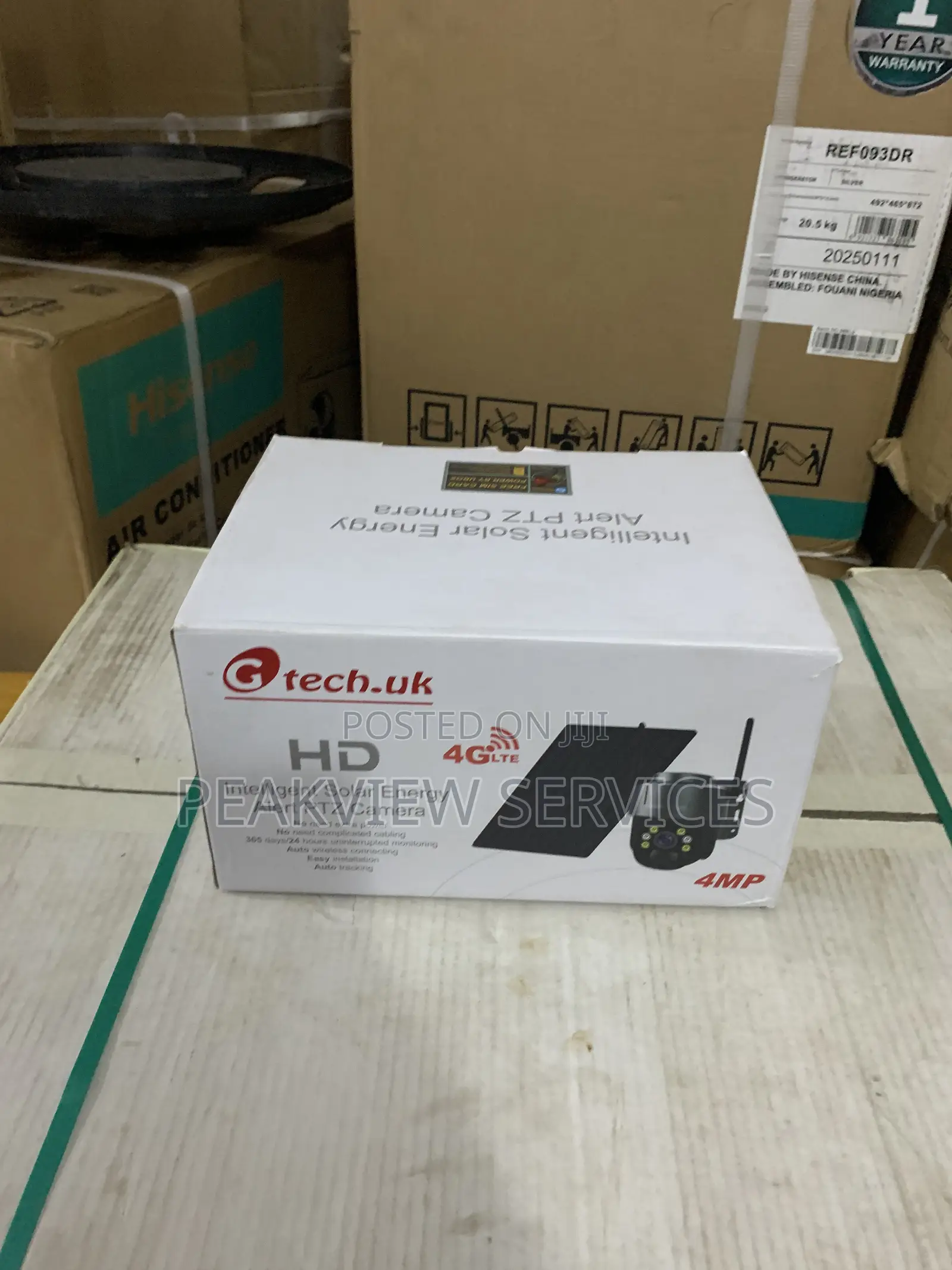 S25-4g Hd Solar-Powered PTZ Security Camera