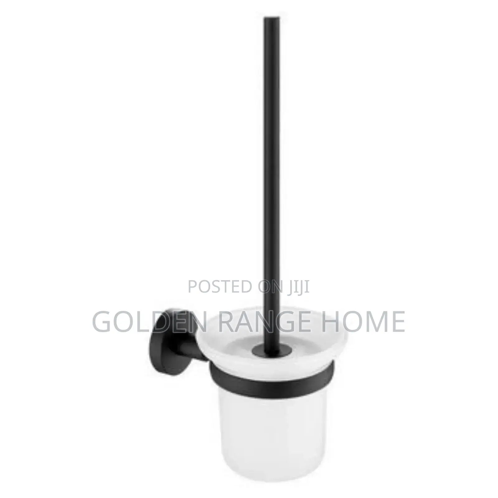 Black Wall Mount Toilet Brush
