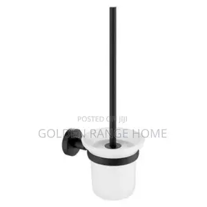 Black Wall Mount Toilet Brush