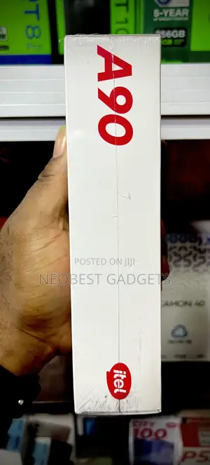 New Itel A90 128 GB Black