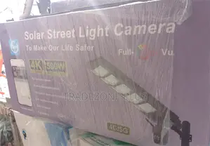 500w Solar-Powered Street Lamp With Smart Controls
