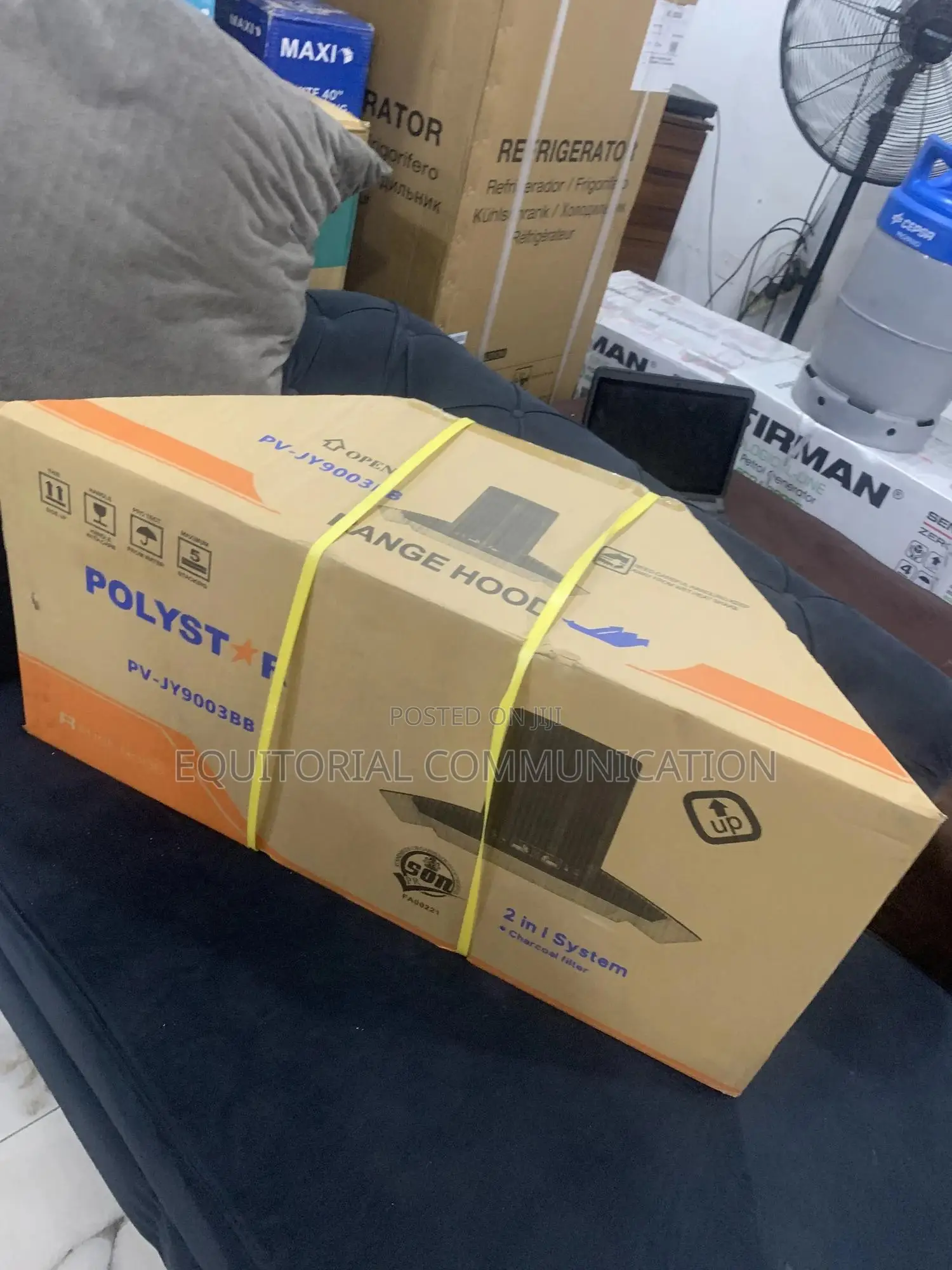 Dual-Speed Polystar Kitchen Hood With Timer