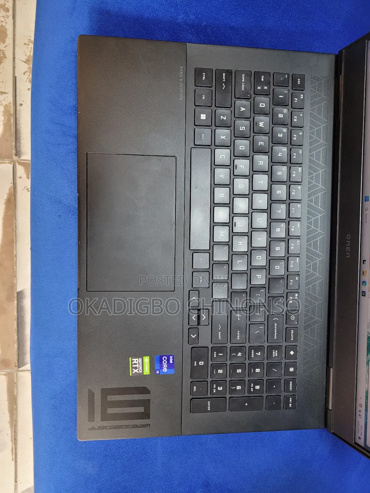 Laptop HP Omen 16 16GB Intel Core I9 SSD 512GB