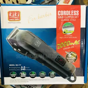 Cordless Rechargeable Hair Clipper (With Digital Display)