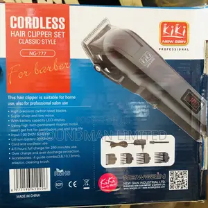 Cordless Rechargeable Hair Clipper (With Digital Display)
