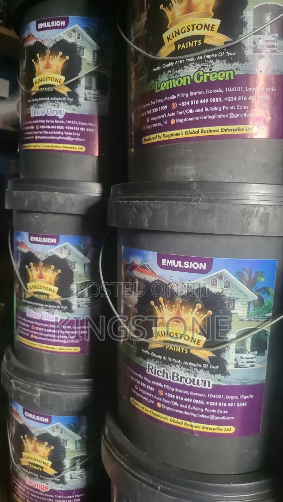 Kingstone's Paints.