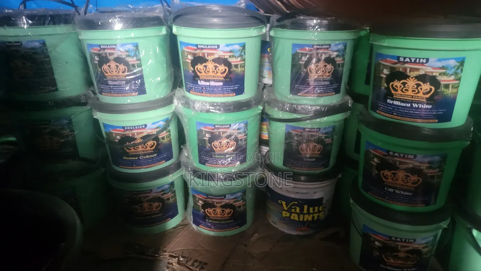 Kingstone's Paints.