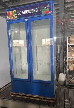 Supermarket Display Showcase Chiller Double Door