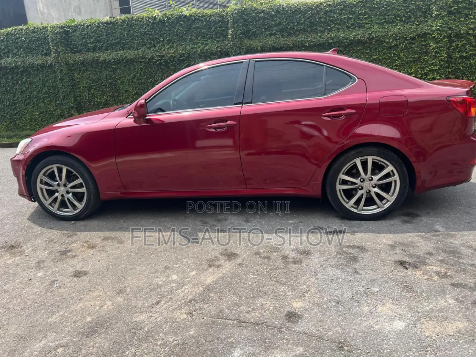 Lexus IS 250 2008 Burgundy