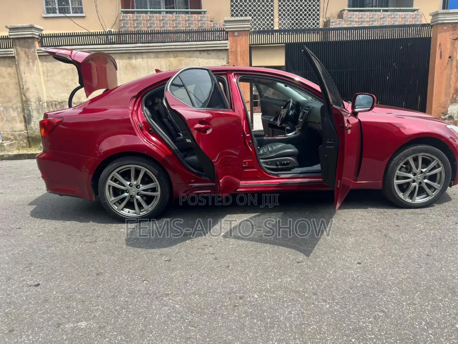 Lexus IS 250 2008 Burgundy