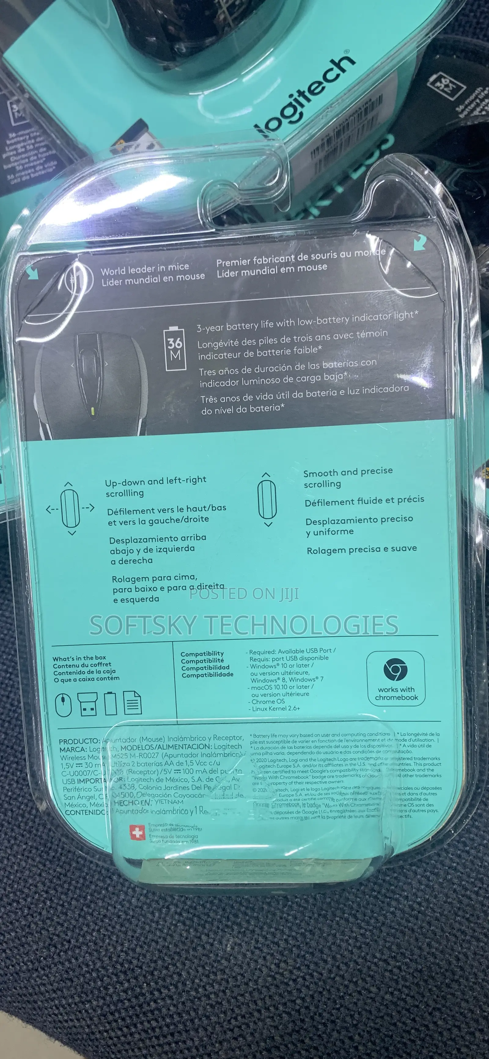 Logitech M525 Wireless Mouse