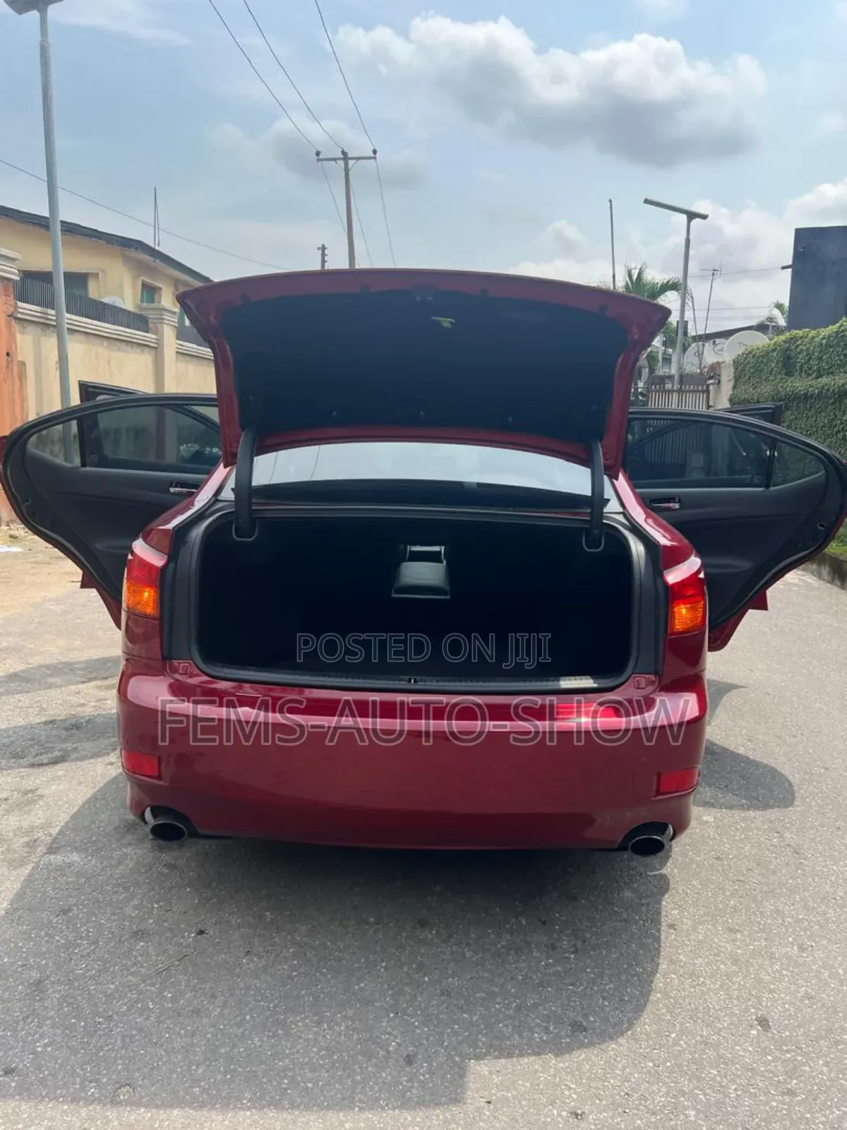 Lexus IS 250 2008 Burgundy