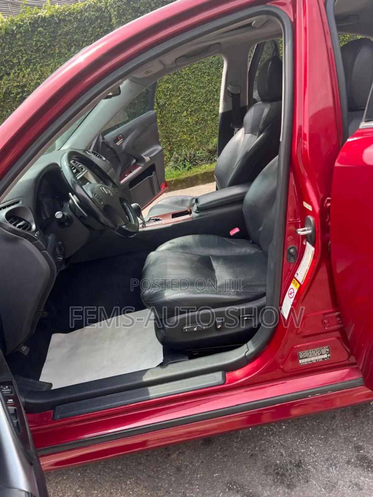 Lexus IS 250 2008 Burgundy