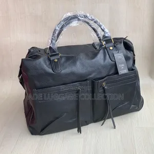 Luxury Duffle Leather Bag