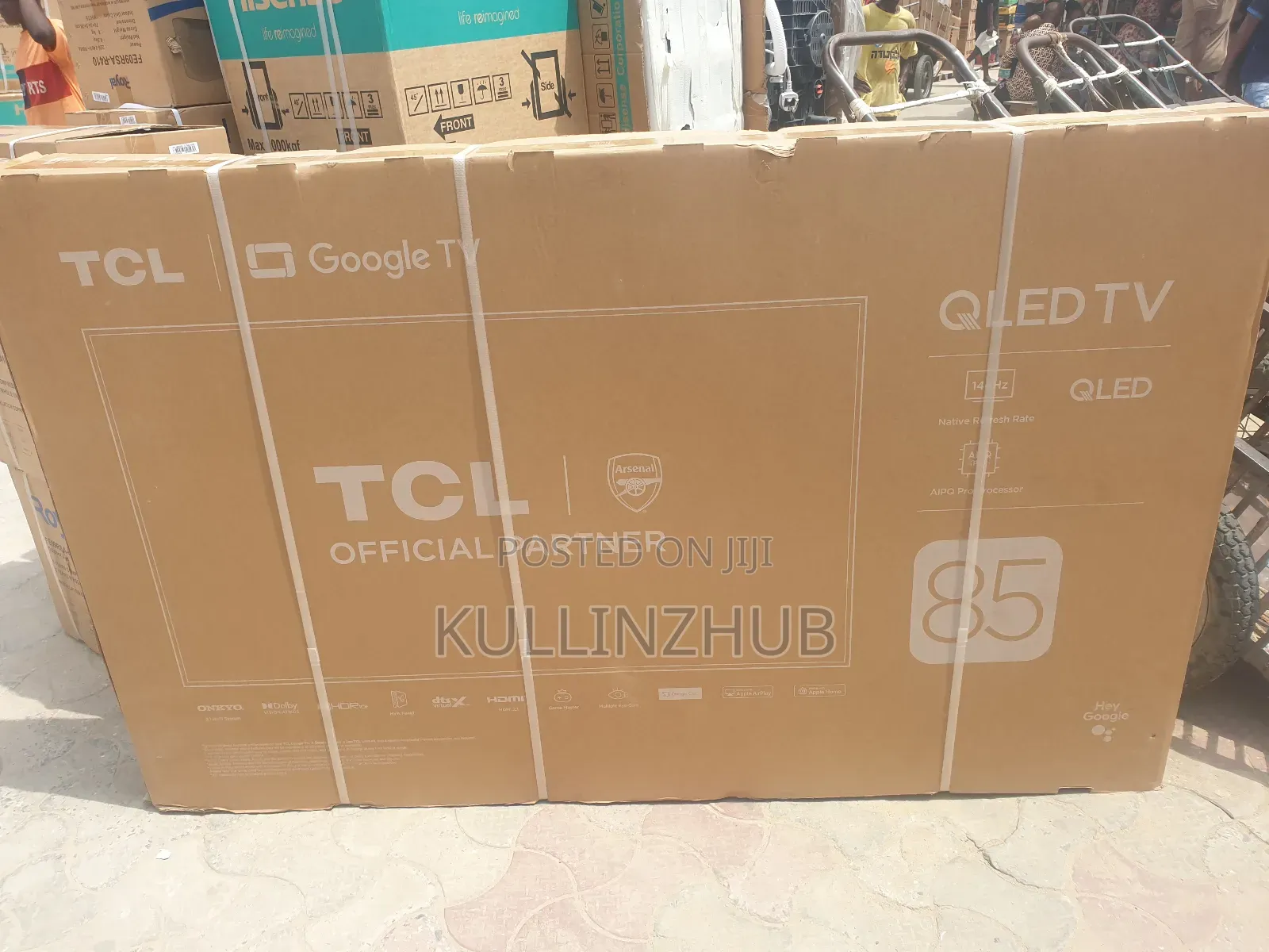 TCL 85" S Class Uhd HDR Led Smart TV With Google TV