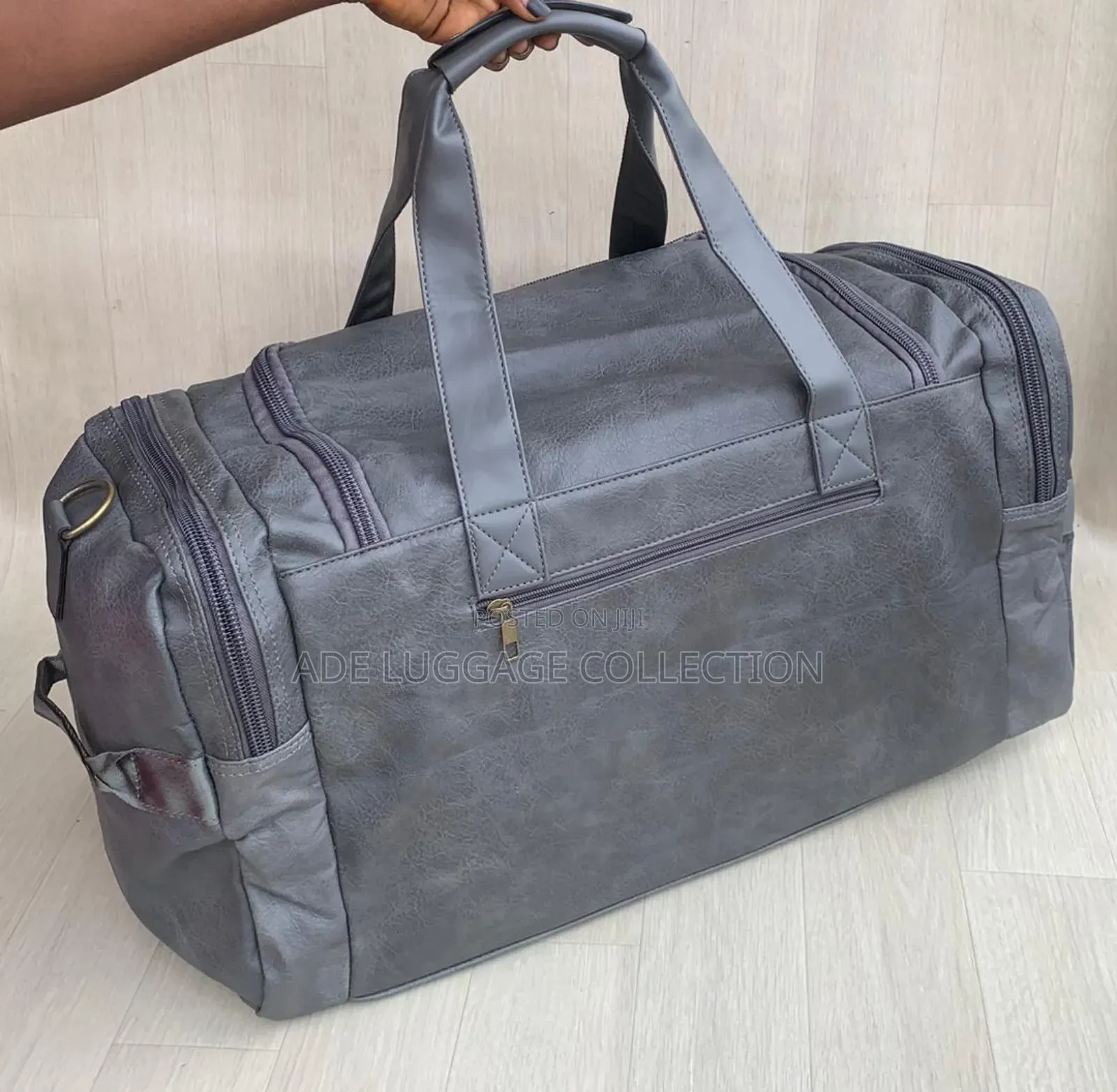 Luxury Duffle Leather Bag