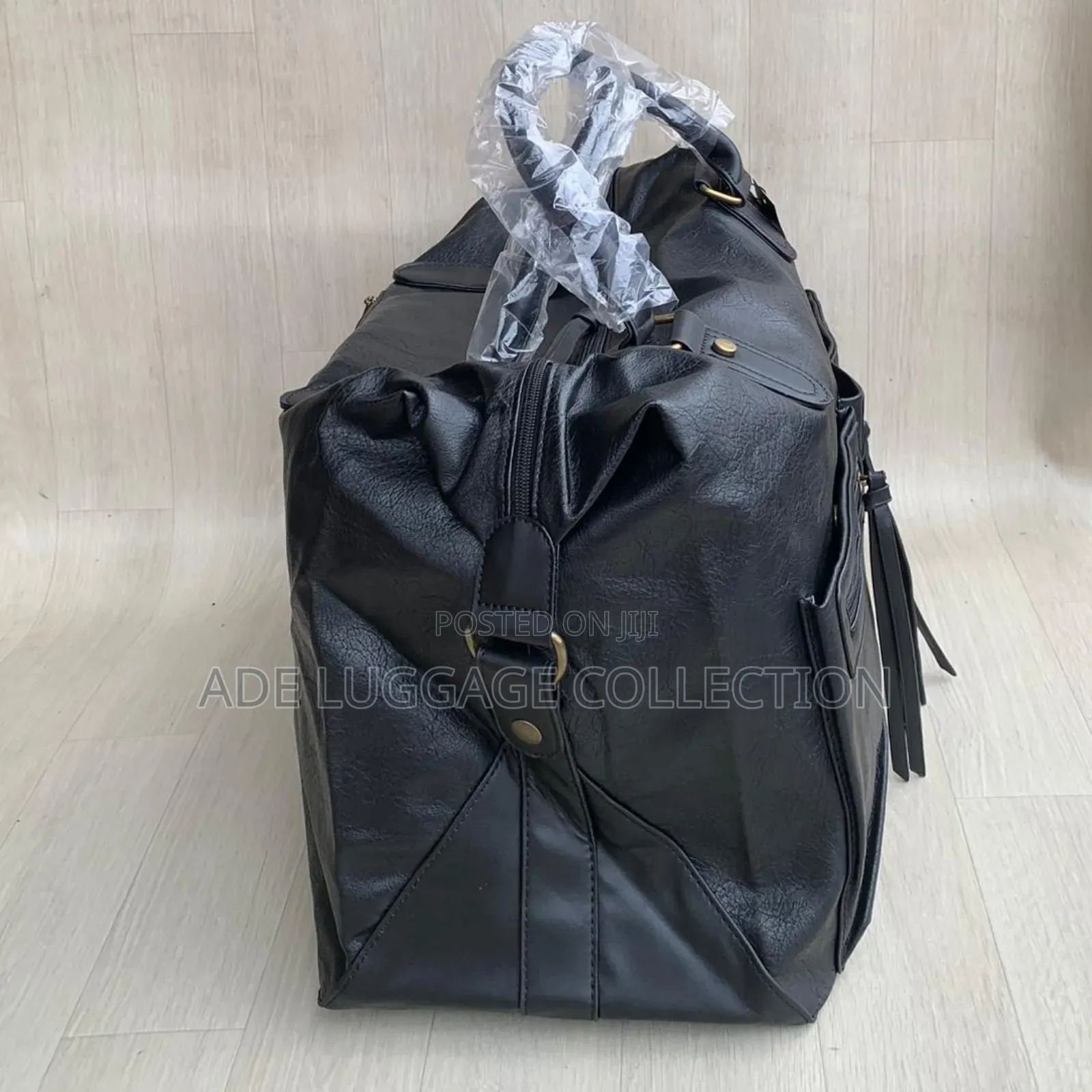 Luxury Duffle Leather Bag