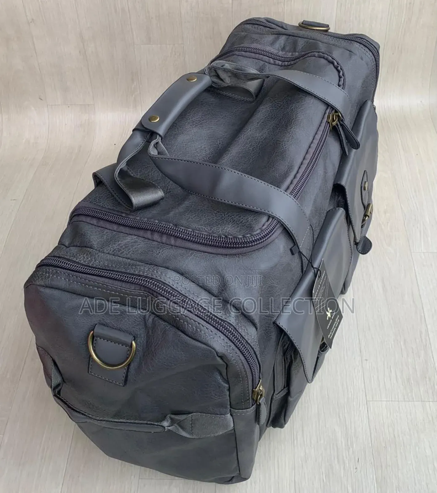 Luxury Duffle Leather Bag