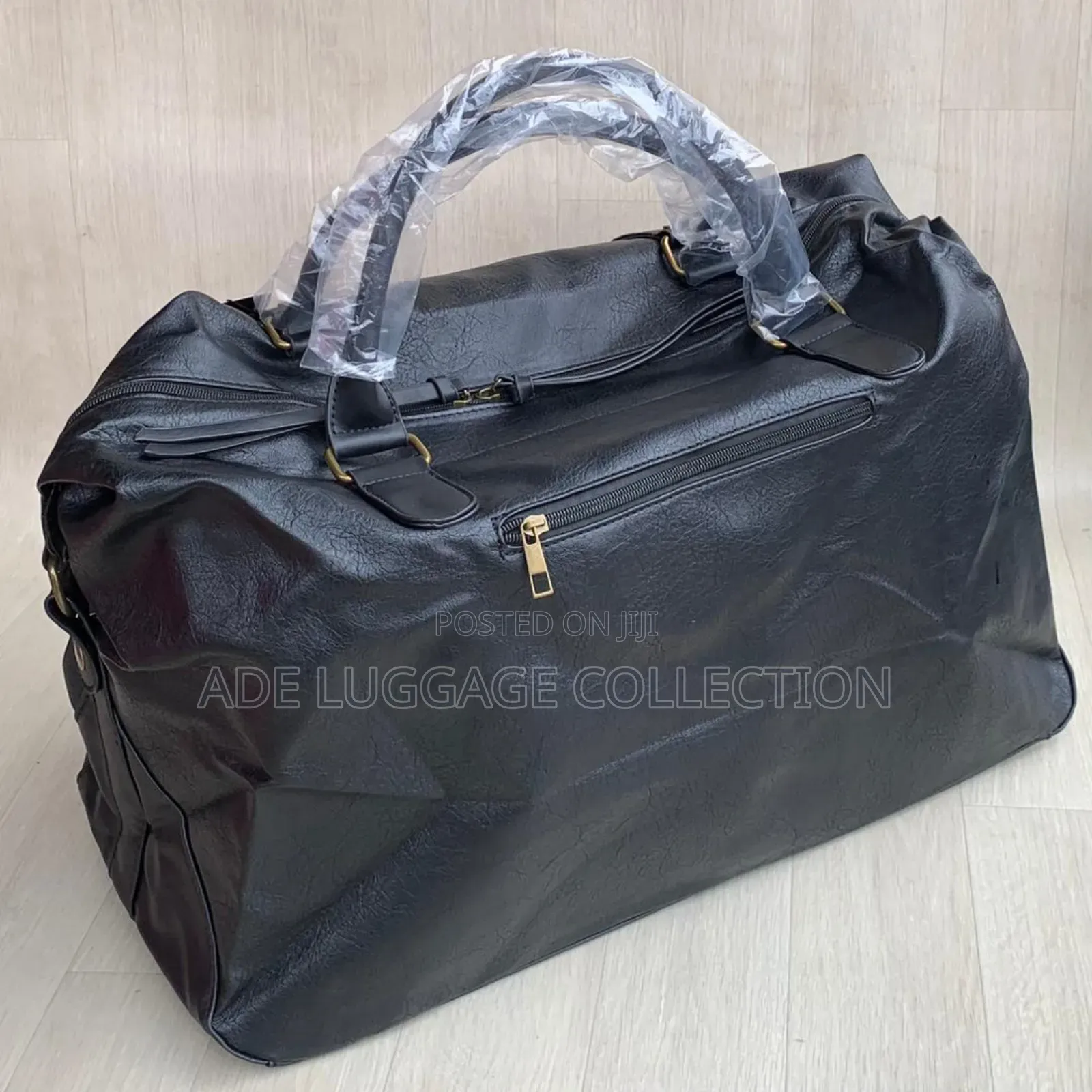 Luxury Duffle Leather Bag