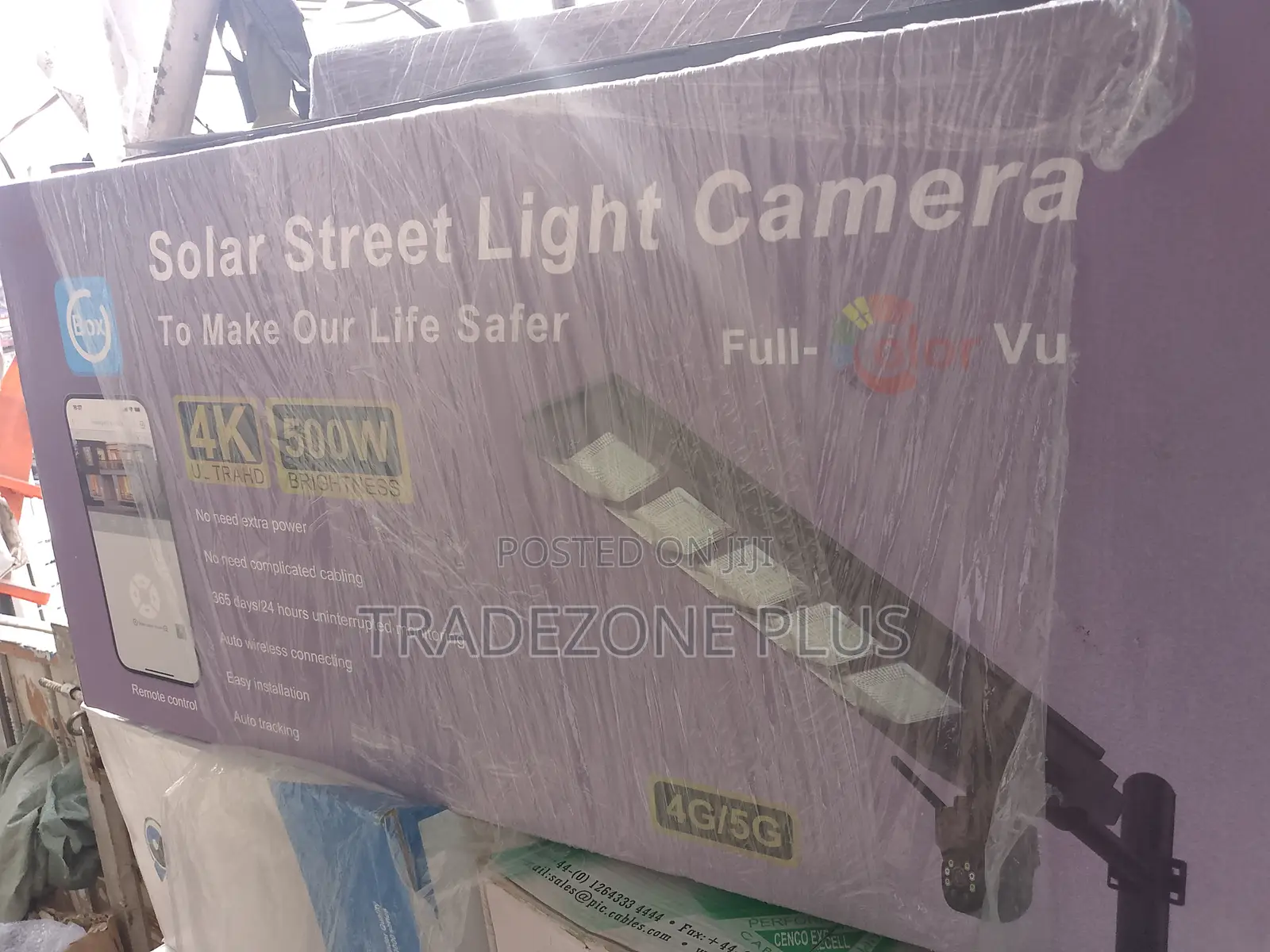 Maximum Coverage 500w Solar Street Light for Wide Streets