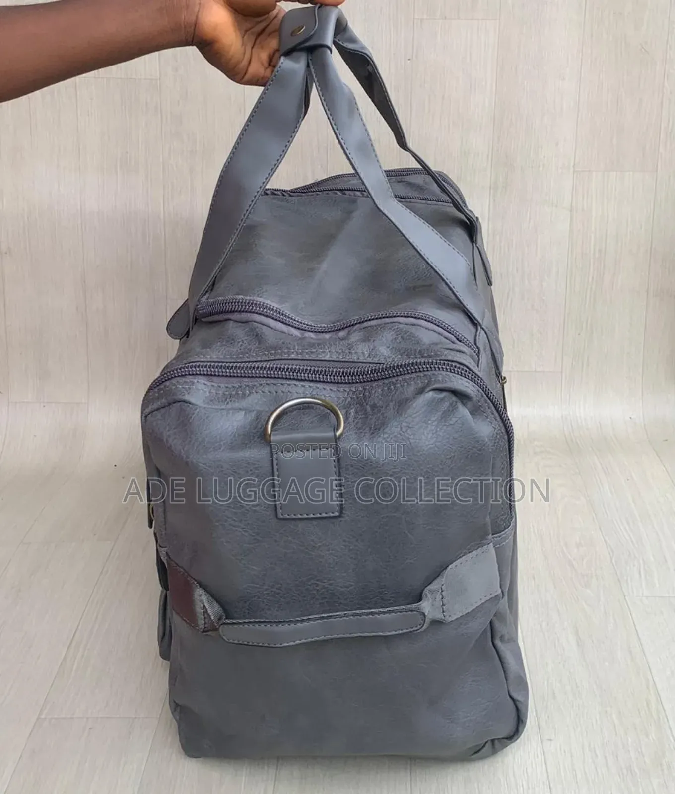 Luxury Duffle Leather Bag