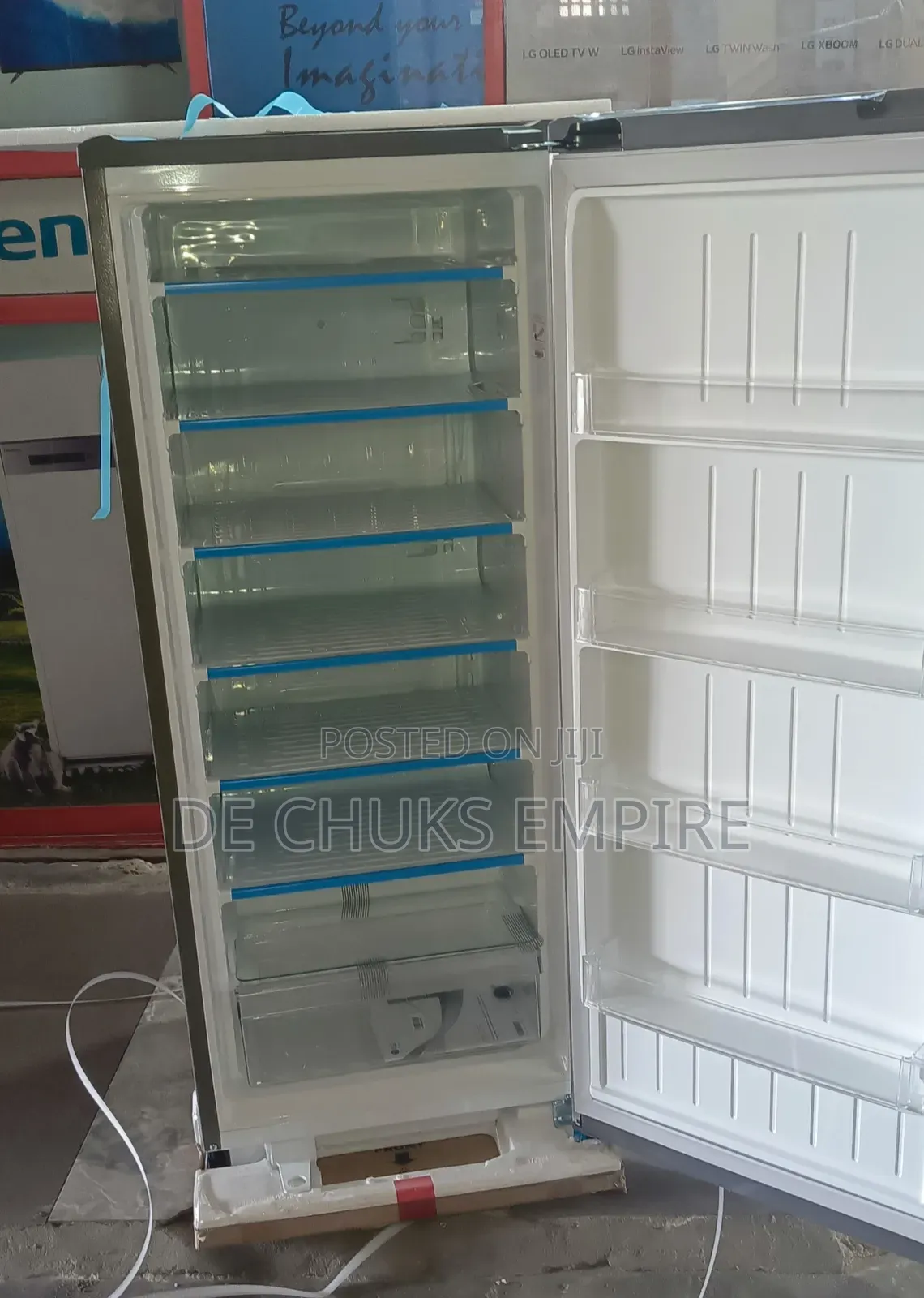 >>Lg Inverter Upright Freezer With External Condenser<<