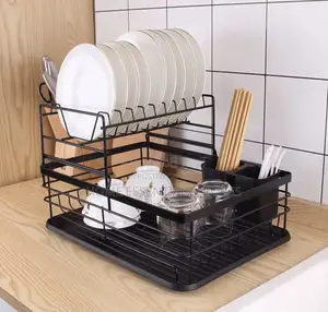 Kitchen Dish Rack - Cutlery Plates Rack