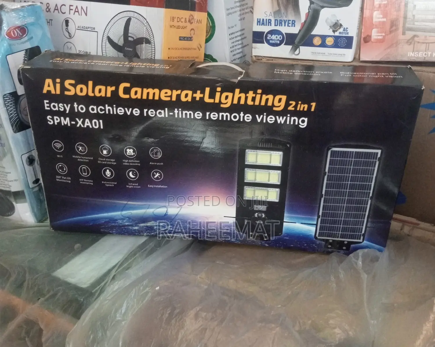 Ai Solar Camera+Lighting 2in1