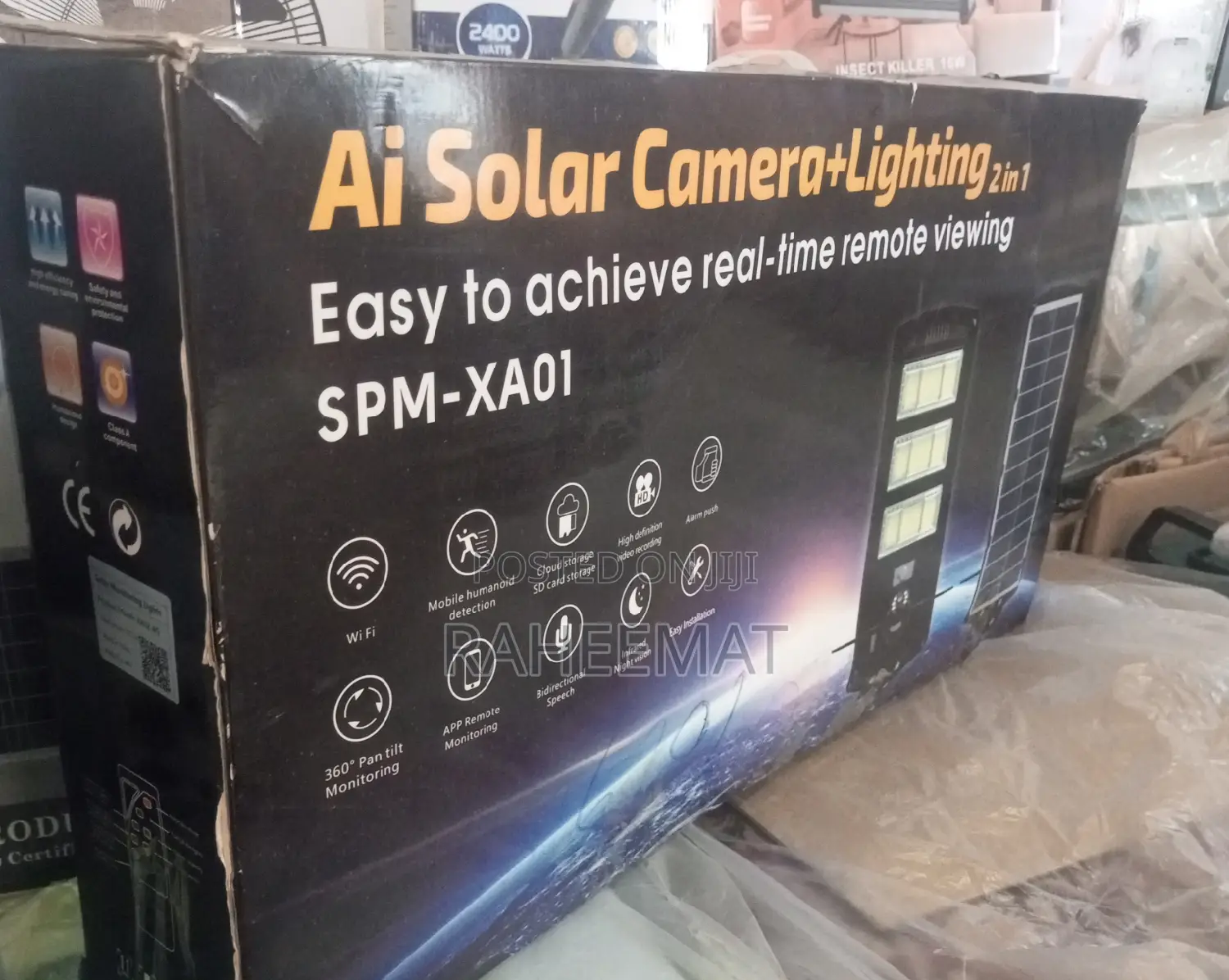 Ai Solar Camera+Lighting 2in1