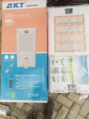 Photo - Original Akt Solar Street Light 500w