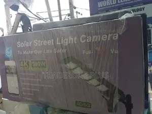 High-Brightness 500w Solar Street Light for Public Safety