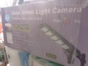 Photo - 500w Solar Street Light With Adjustable Pole Mount