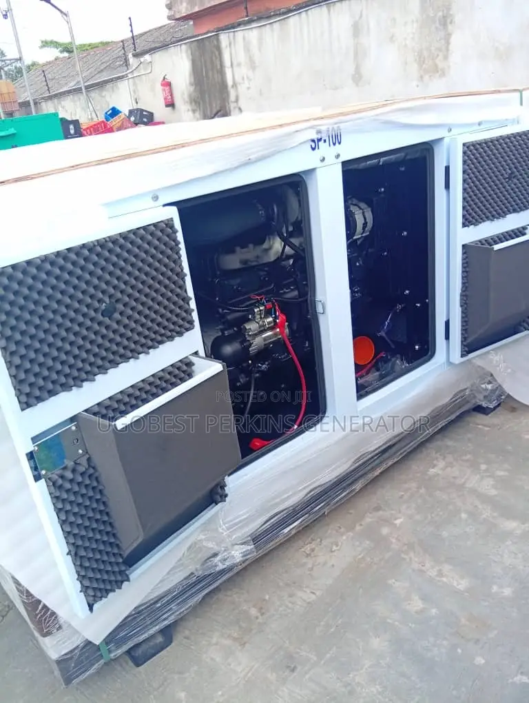 100kva Perkins Generator 100% Copper Coil