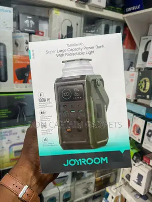Joyroom 100w Laptop Power Bank 75000mah Retractable Light