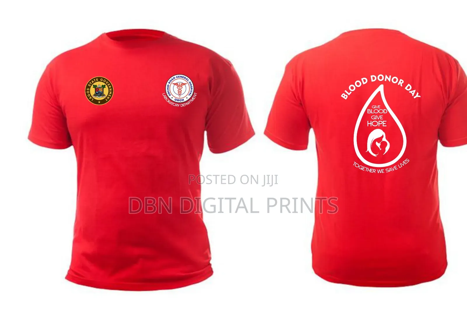 Borderless on Shirts