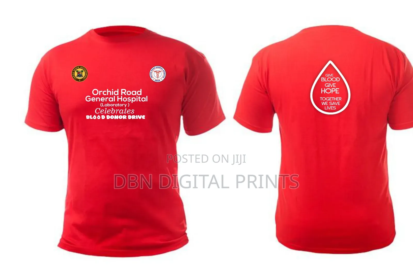 Borderless on Shirts