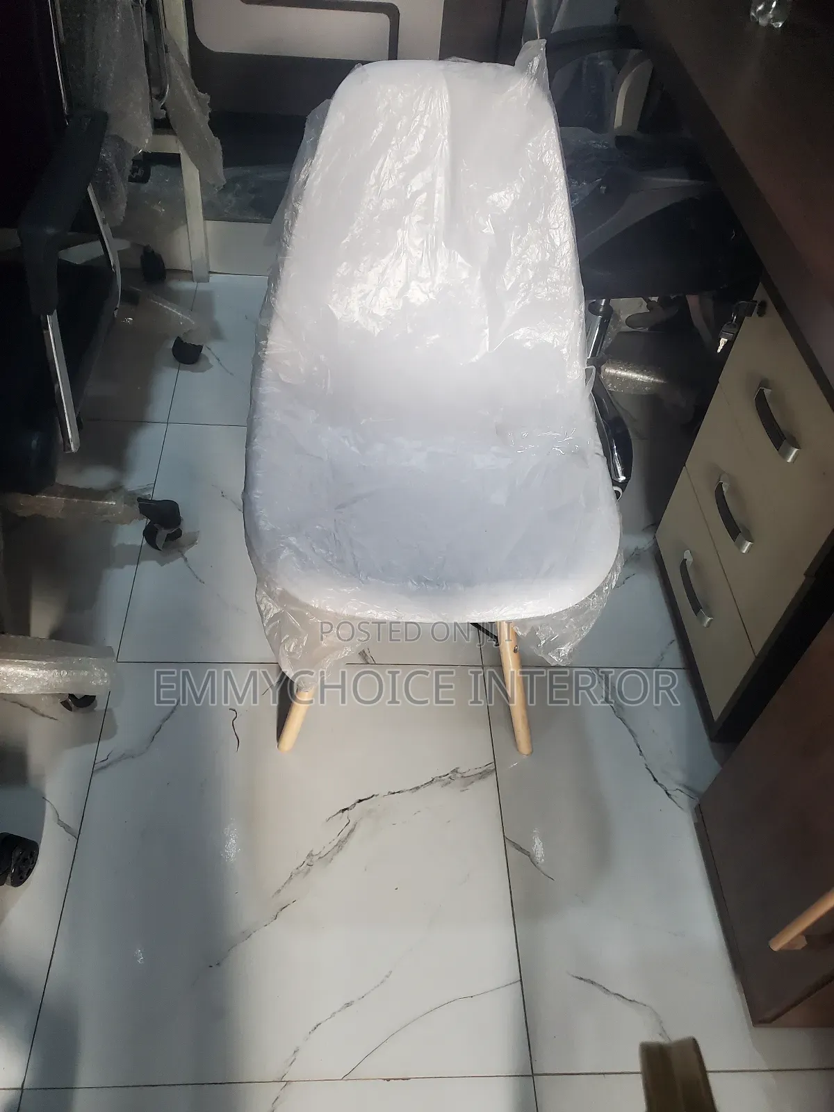 White Plastic Chair