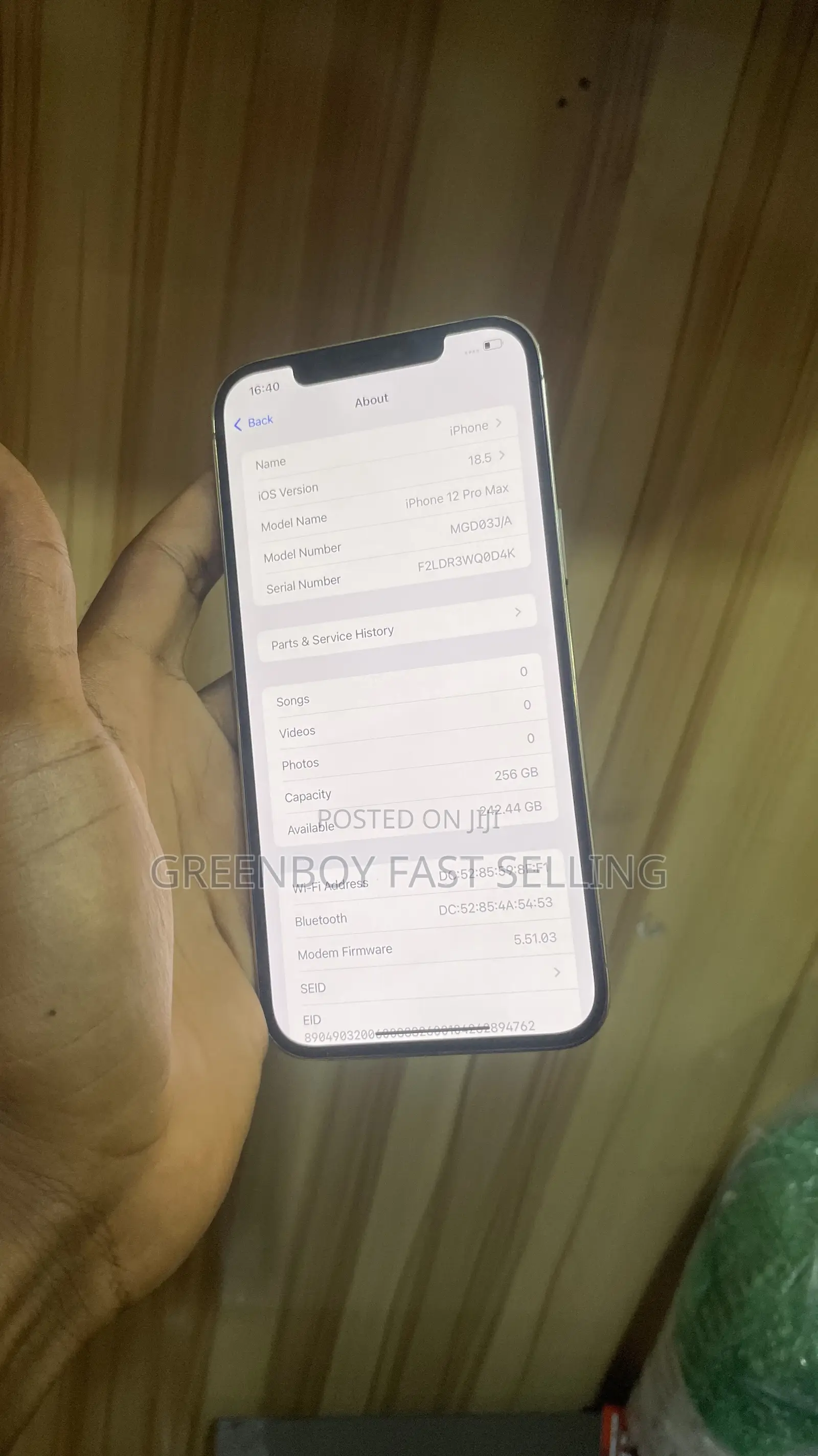 Apple iPhone 12 Pro Max 256 GB Gold