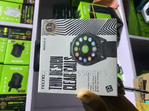 Tecno Smart Watch 3 1.39''circular Display, Clear Bluetooth