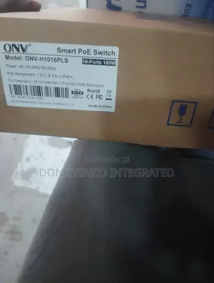 Onv Smart Poe Switch 16 Port 10/100