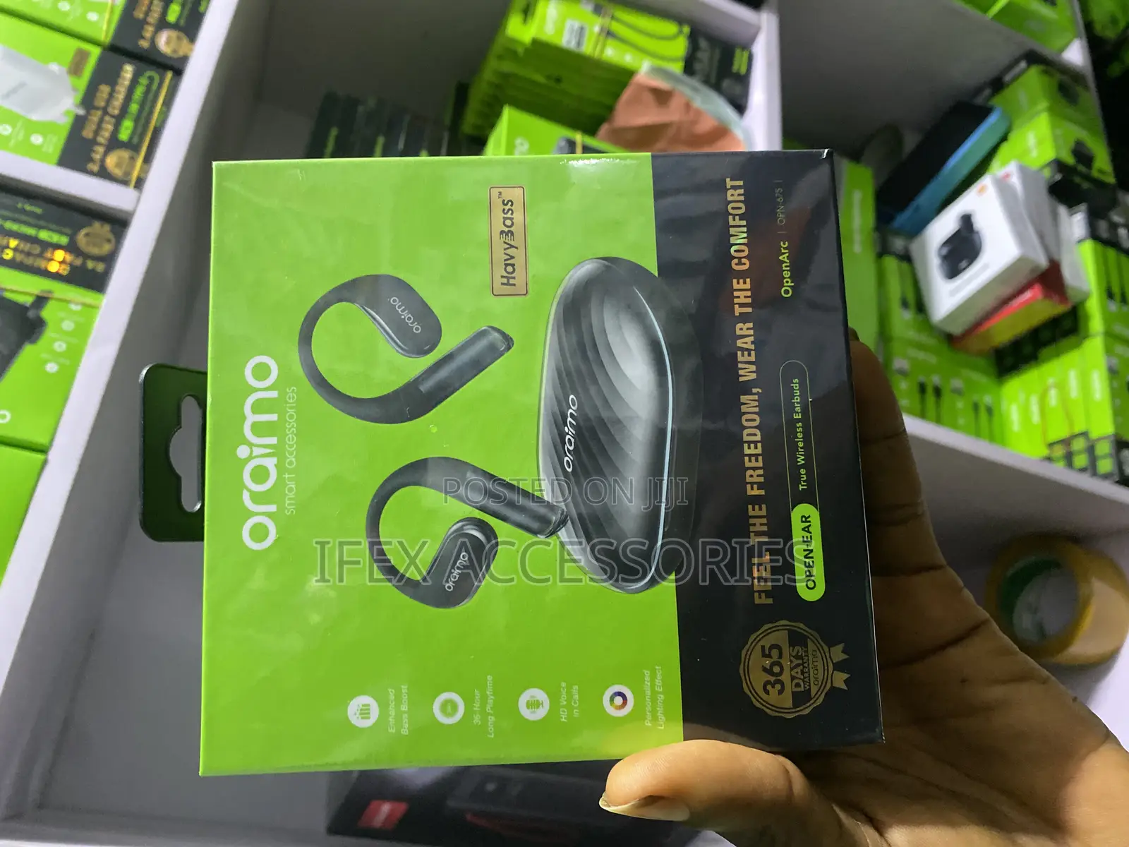 Oraimo Openarc Open-Ear Wireless Earphones