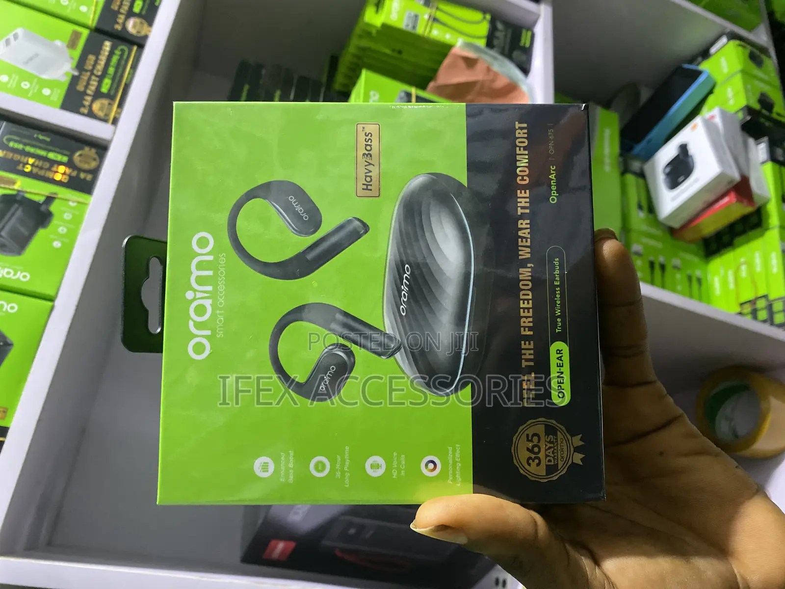 Oraimo Openarc Open-Ear Wireless Earphones