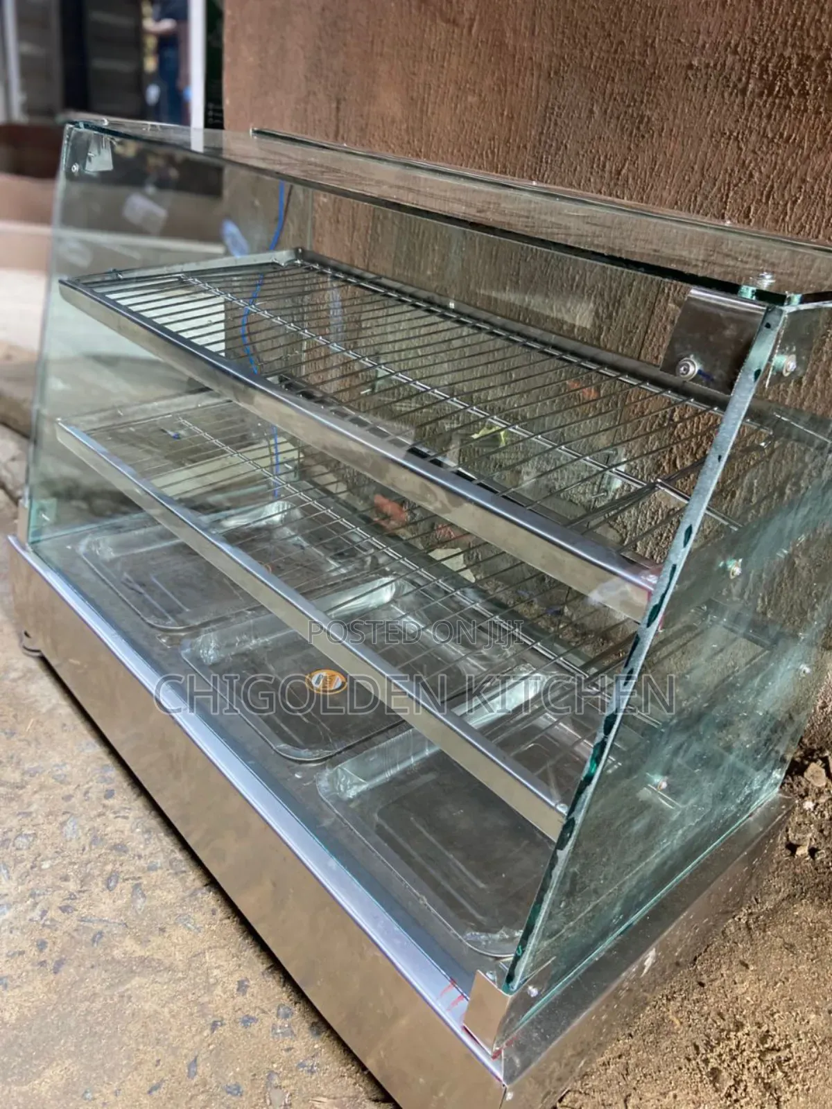 3plates Snacks Warmer Fabricated